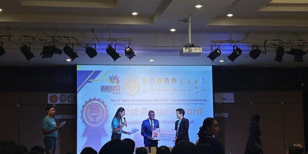 Best Poster Award, 6th IAMBEST Conference, 2025.