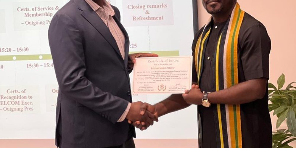 INAUGURAL SPEECH OF THE 4th PRESIDENT OF THE ASSOCIATION OF NIGERIAN SCHOLARS IN CHULALONGKORN UNIVERSITY (ANSCU), BANGKOK