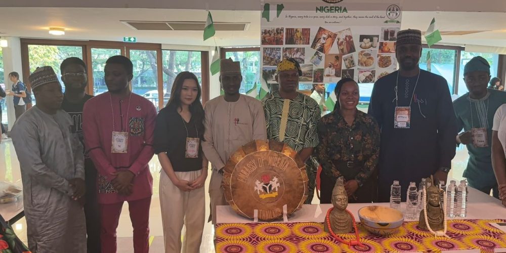 NIGERIAN BOOTH SHINES AT THE 2026 ISA CULTURAL FESTIVAL IN BANGKOK.